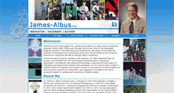 Desktop Screenshot of james-albus.org