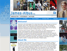 Tablet Screenshot of james-albus.org